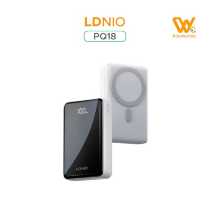 POWER BANK INALÁMBRICA DE 20000 mAh LDNIO PQ18